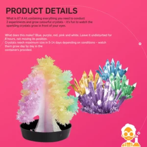 EDU - Crystal growing kit 2 colours